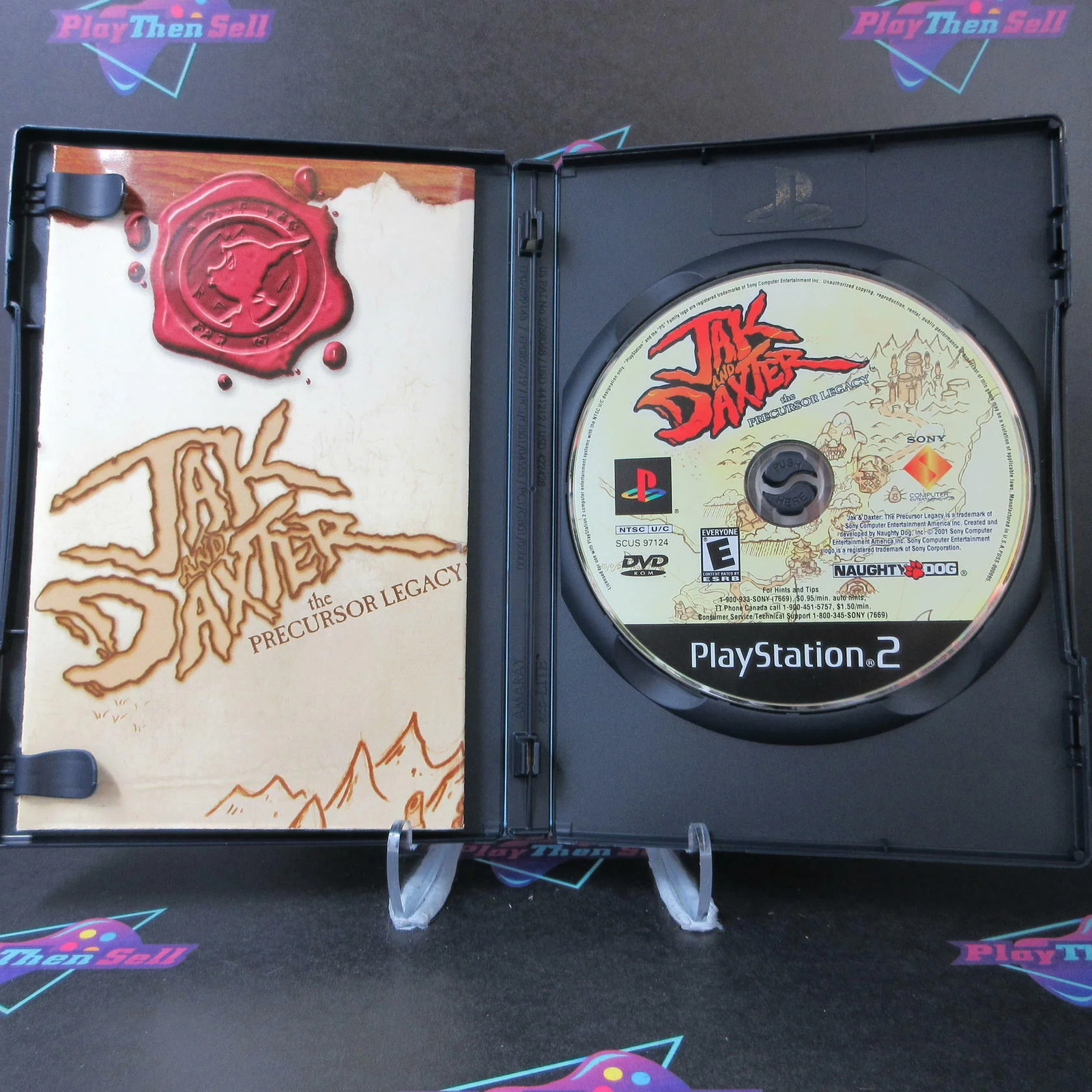 Jak and Daxter The Precursor Legacy PS2 PlayStation 2 Reg Complete – Excellent