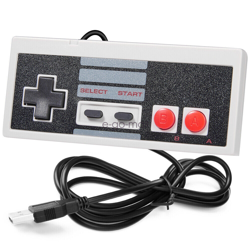 Wired USB SNES NES Joystick Raspberry Pi Gamepad Controller for Windows PC Mac