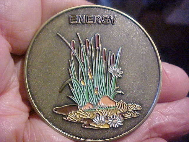 ENERGY SHILGOZHOO CHALLENGE COIN UNUSED