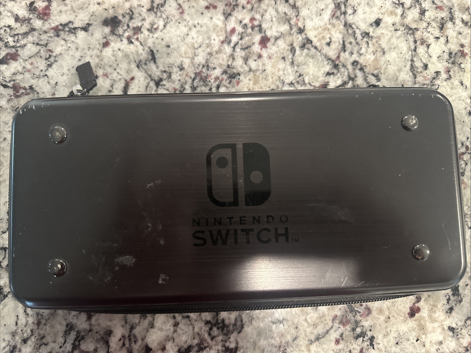 Nintendo Switch Case Lot HORI Black Aluminum Metal & Pokeball Travel Case