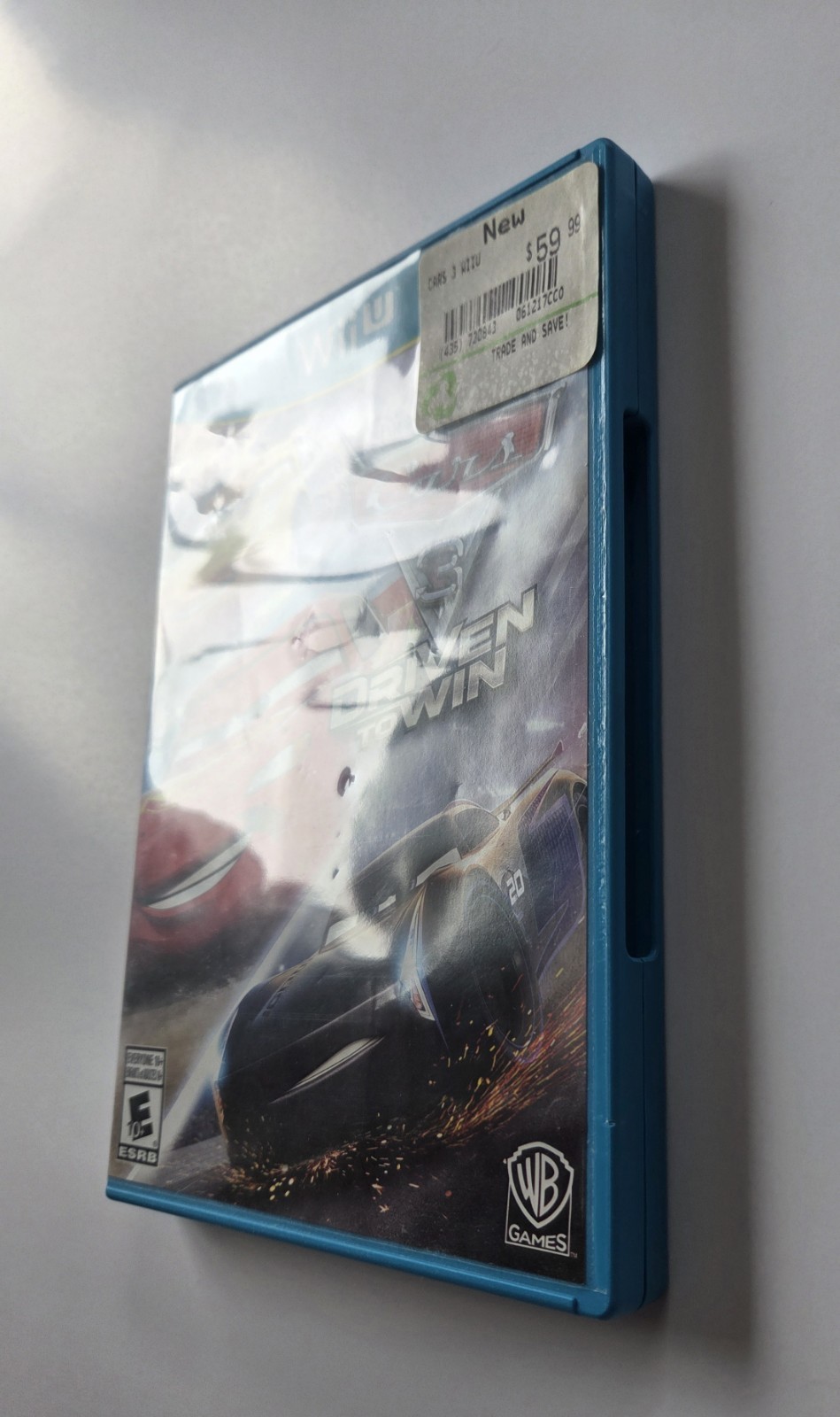 WB Games Cars 3: Driven to Win Nintendo Wii U Manual Multiplayer E10+ NTSC 2017