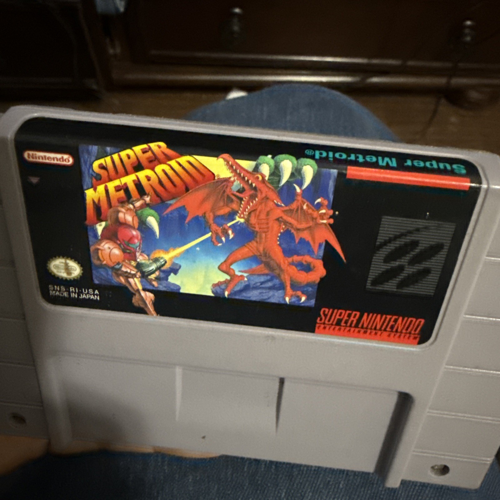 🚀👾 Super Metroid, Loose (SNES)