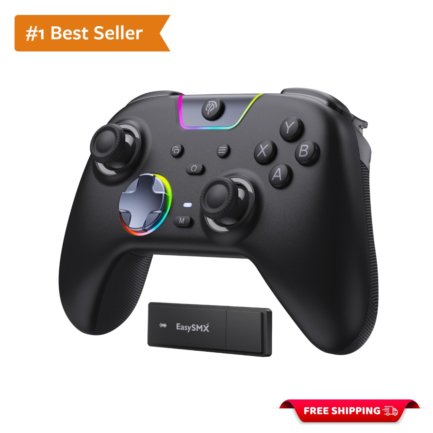 X05Pro Multi-Platform Wireless Controller: Quiet, Programmable, for PC and Phone