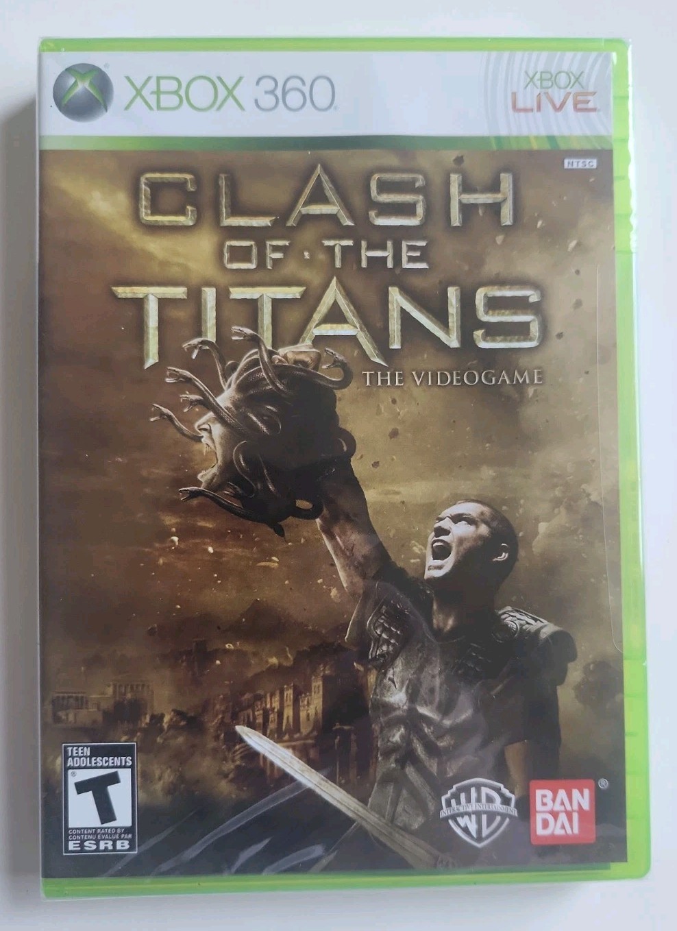Clash of the Titans: The Video Game (Xbox 360, 2010) NEW / SEALED