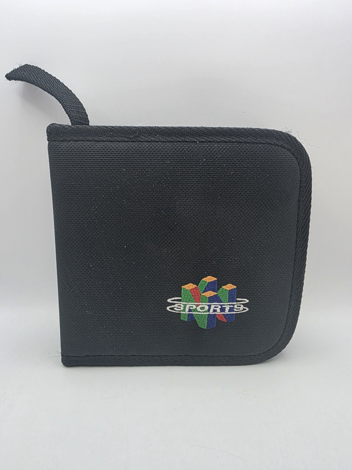 Nintendo 64 Sports Game Carrying Case N64 Travel Bag Holder Storage Zip Up