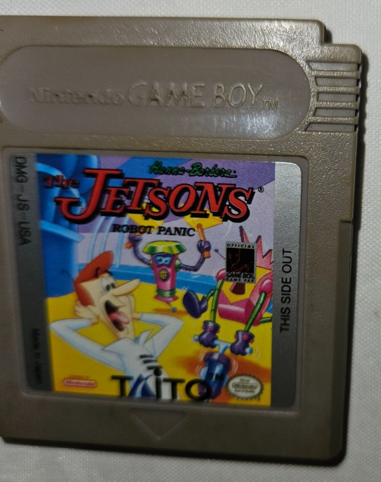 Jetsons Robot Panic Cartridge Only Authentic Nintendo Game Boy DMG-JS-USA 1992
