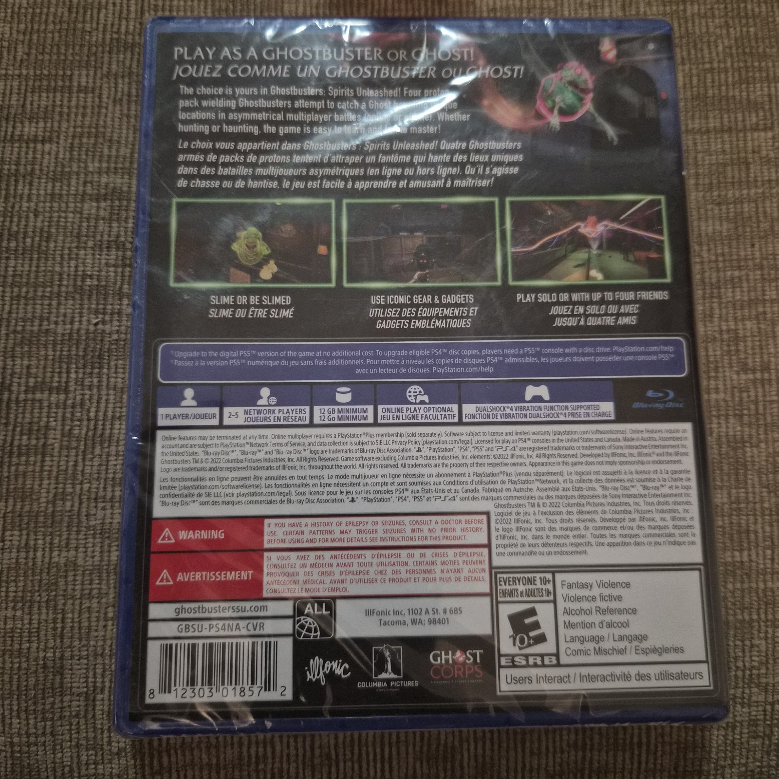 Ghostbusters Spirits Unleashed (PlayStation 4 – PS4) Brand New SEALED FAST SHIP