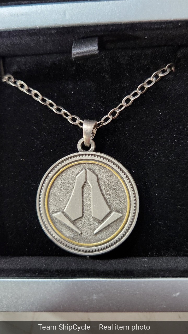 Mass Effect Tali Companion Bundle Round Pendant Bust Official NIB G2U