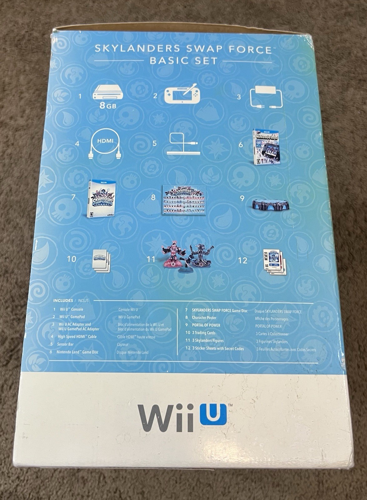 Nintendo WiiU Wii U Skylanders Limited Edition Console Bundle White New in Box