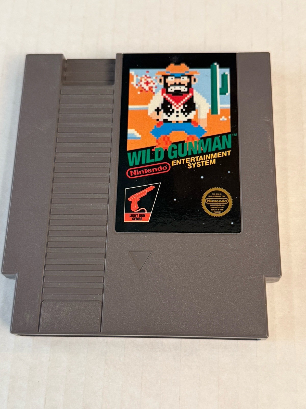 Wild Gunman 5 Screw (Nintendo NES, 1985) Game Cart Only Tested Authentic