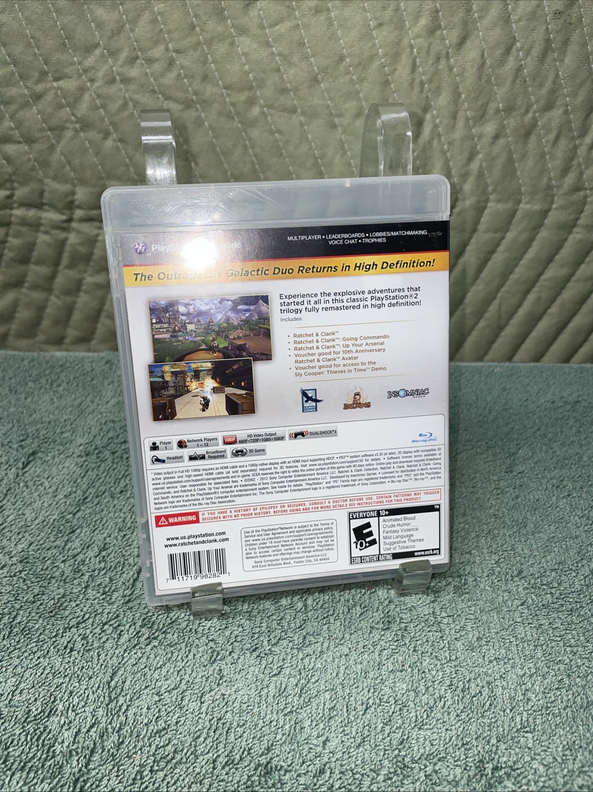 Ratchet and Clank Collection Sony PlayStation 3 PS3 2012