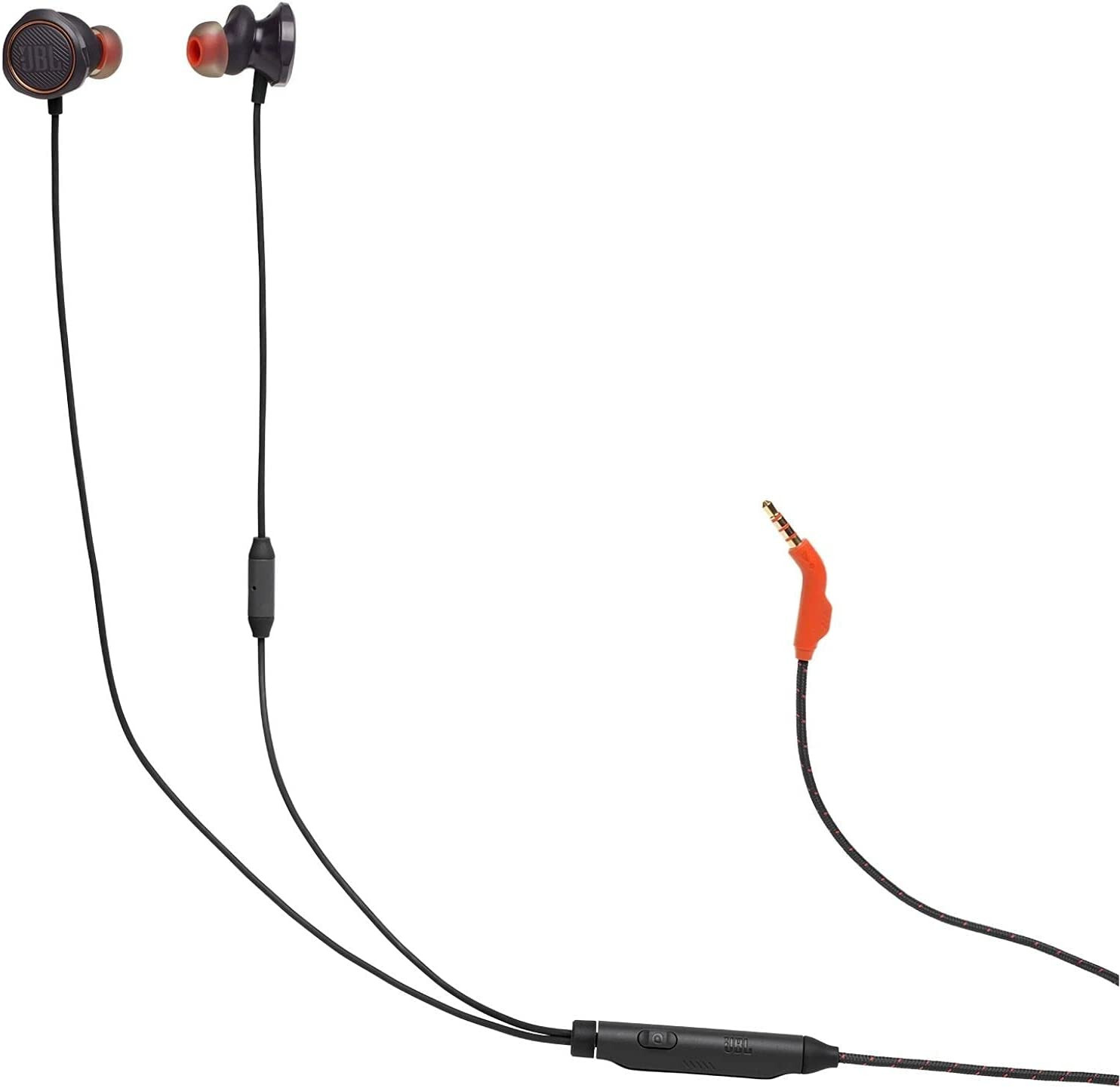 JBL Quantum 50 Headphone Earbuds High Performance JBLQUANTUM50BL 3.5mm Gaming HD