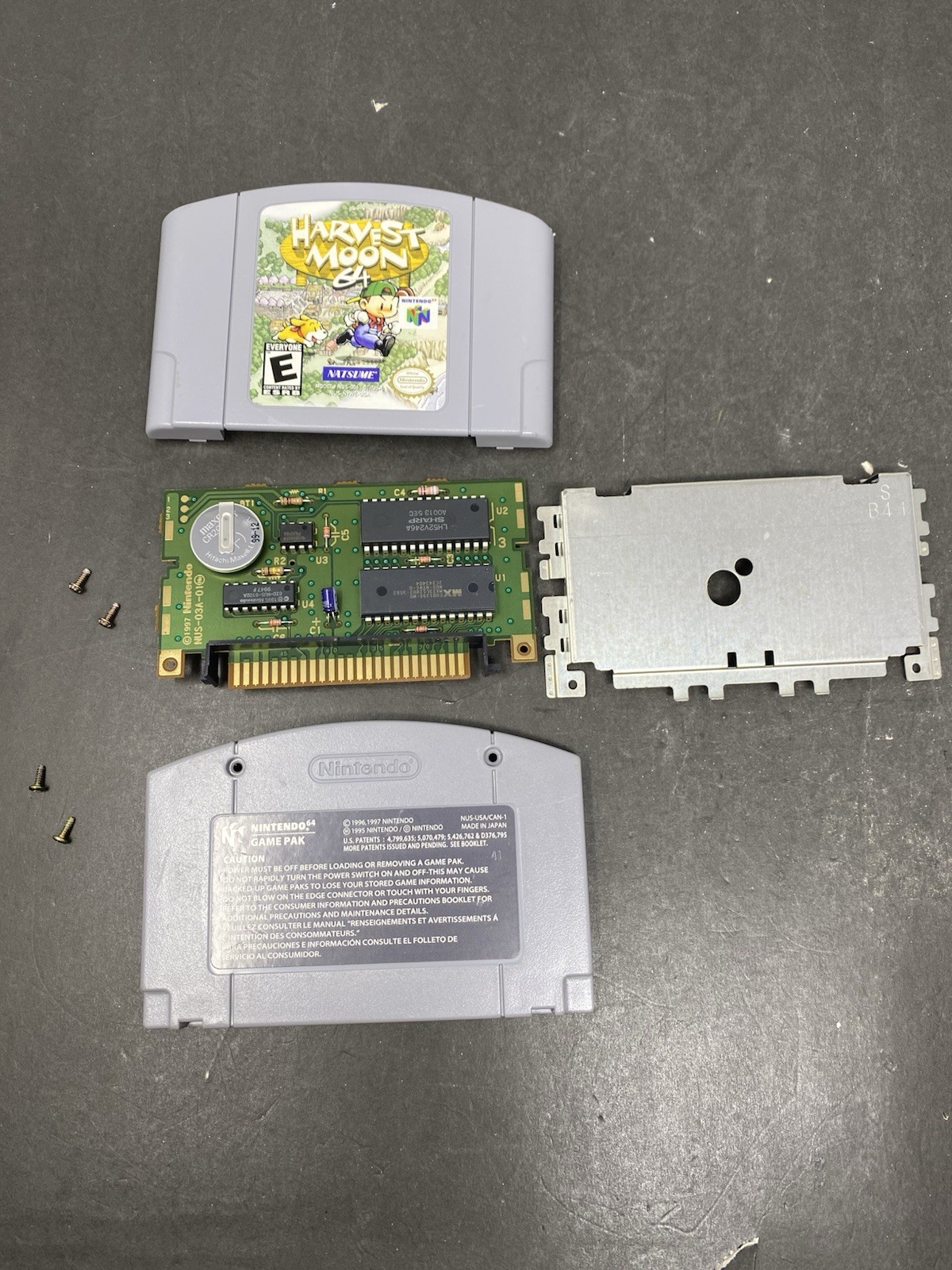 Harvest Moon 64 (Nintendo 64, 1999) Authentic N64 Game Cartridge Only