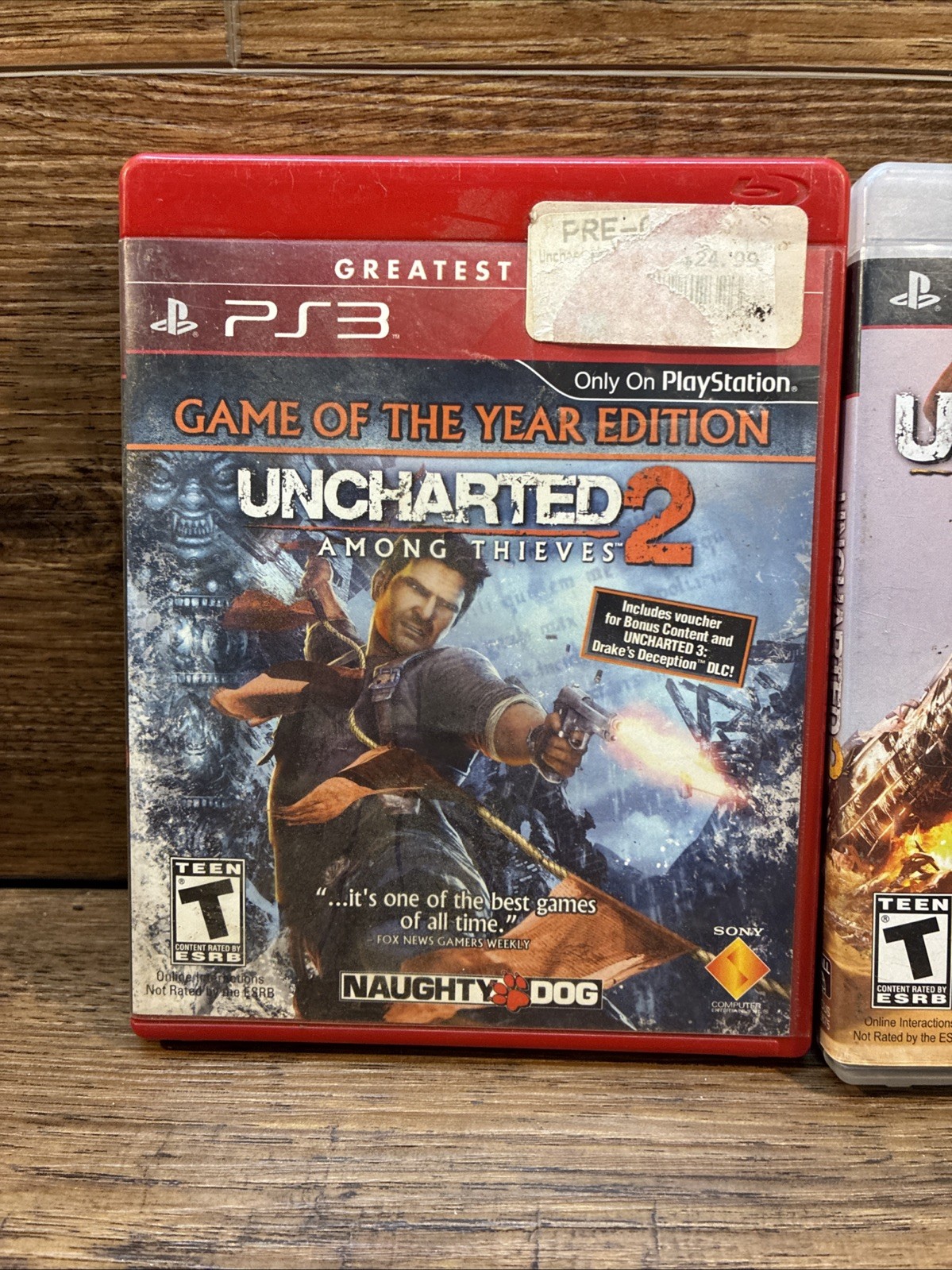 Uncharted 1 2 3 Trilogy Bundle (Sony PlayStation 3) (260082)