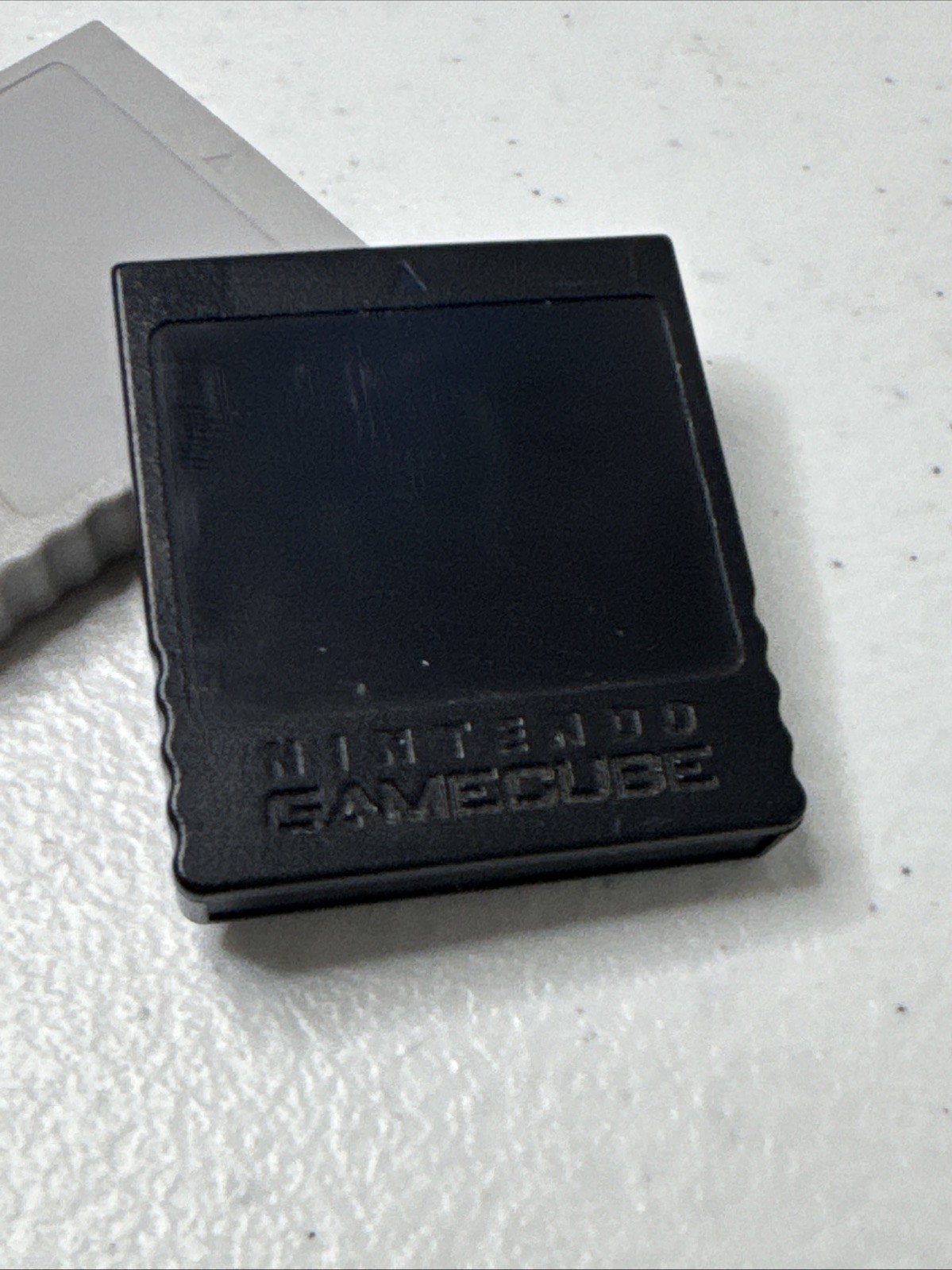 Black & Grey Nintendo Gamecube Memory Cards Original OEM Authentic
