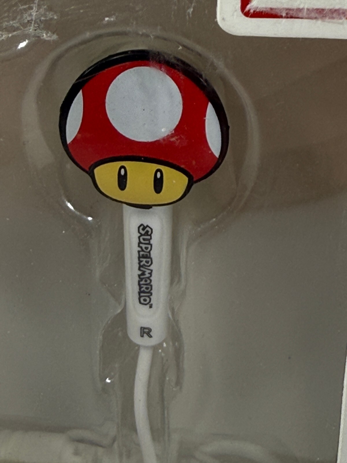 Nintendo Wired Character Earbuds Super Mario Mushroom DS 2DS 3DS 2011
