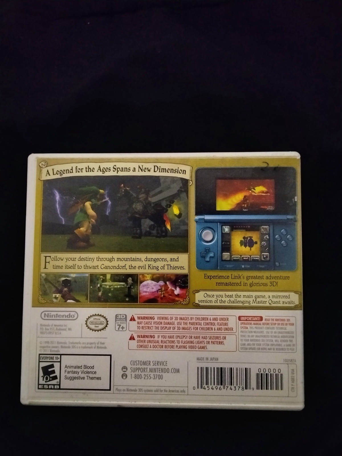 The Legend of Zelda: Ocarina of Time 3D -Nintendo Selects Edition – Nintendo 3DS