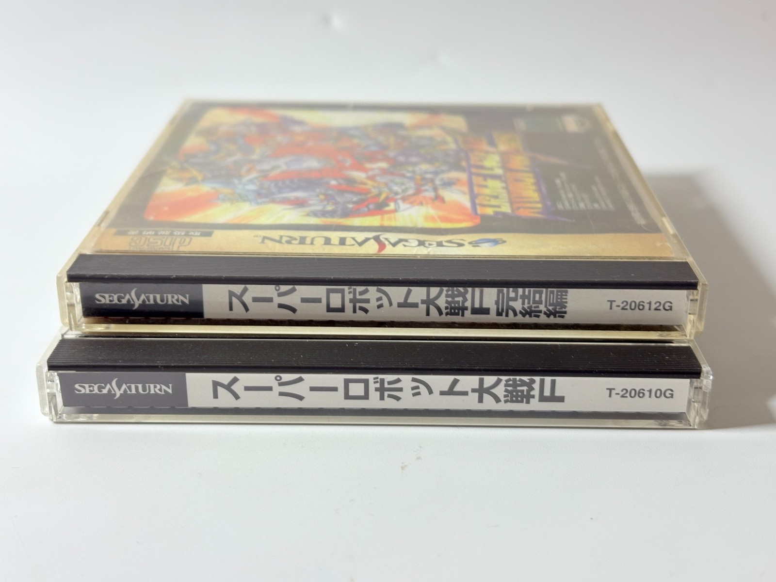 Banpresto SegaSaturn Super Robot Wars F T-20610G/Final version T-20612G Set JPN