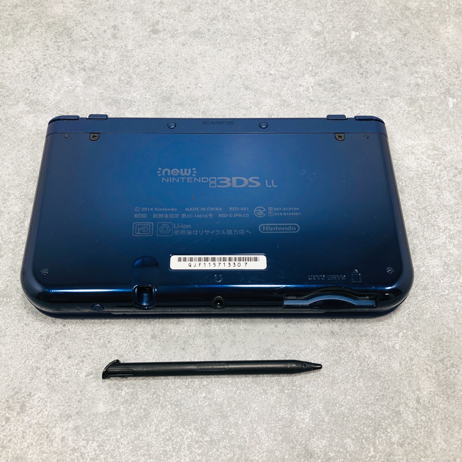[Top IPS / EX+5] New Nintendo 3DS LL XL Metallic Blue NTSC-J Japanese ver 06-121