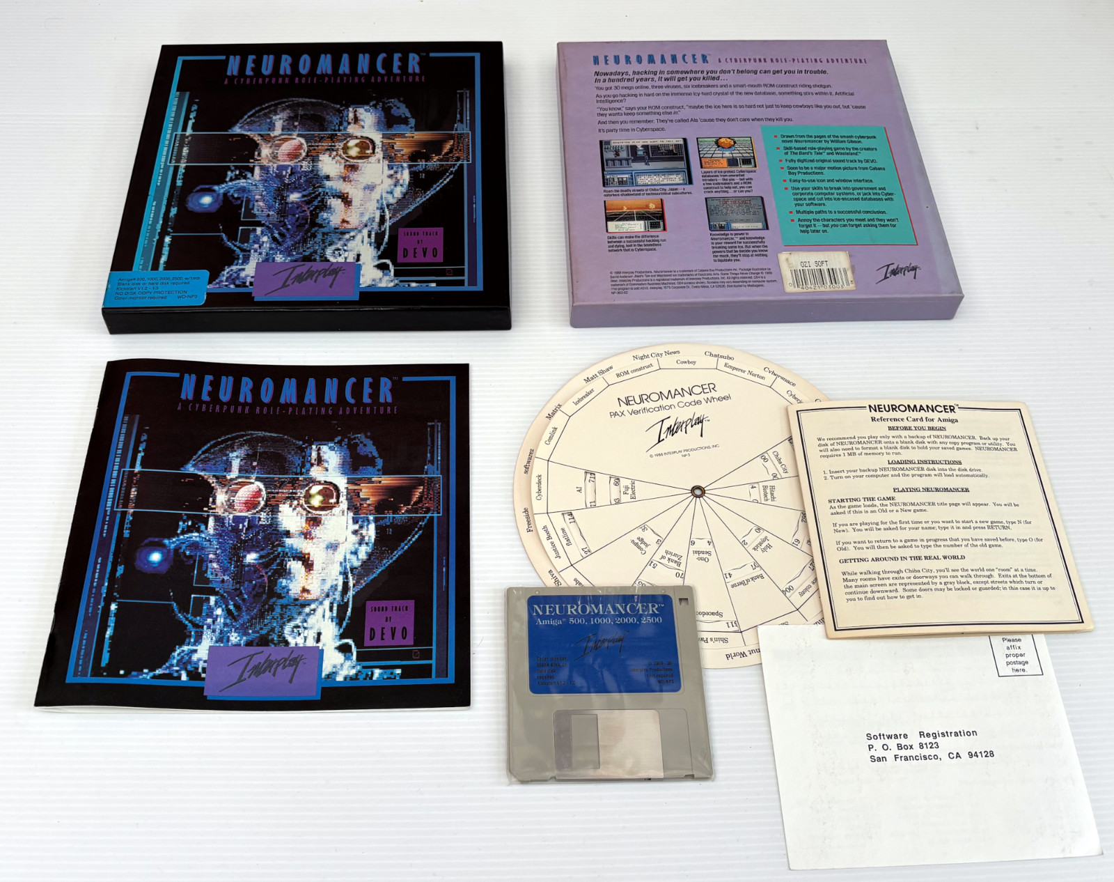 Neuromancer (Electronics Arts, 1989) – Amiga