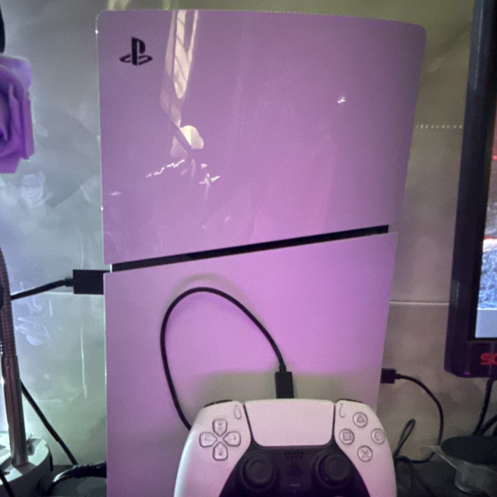 Sony PS5 slim White 1T storage digital Console