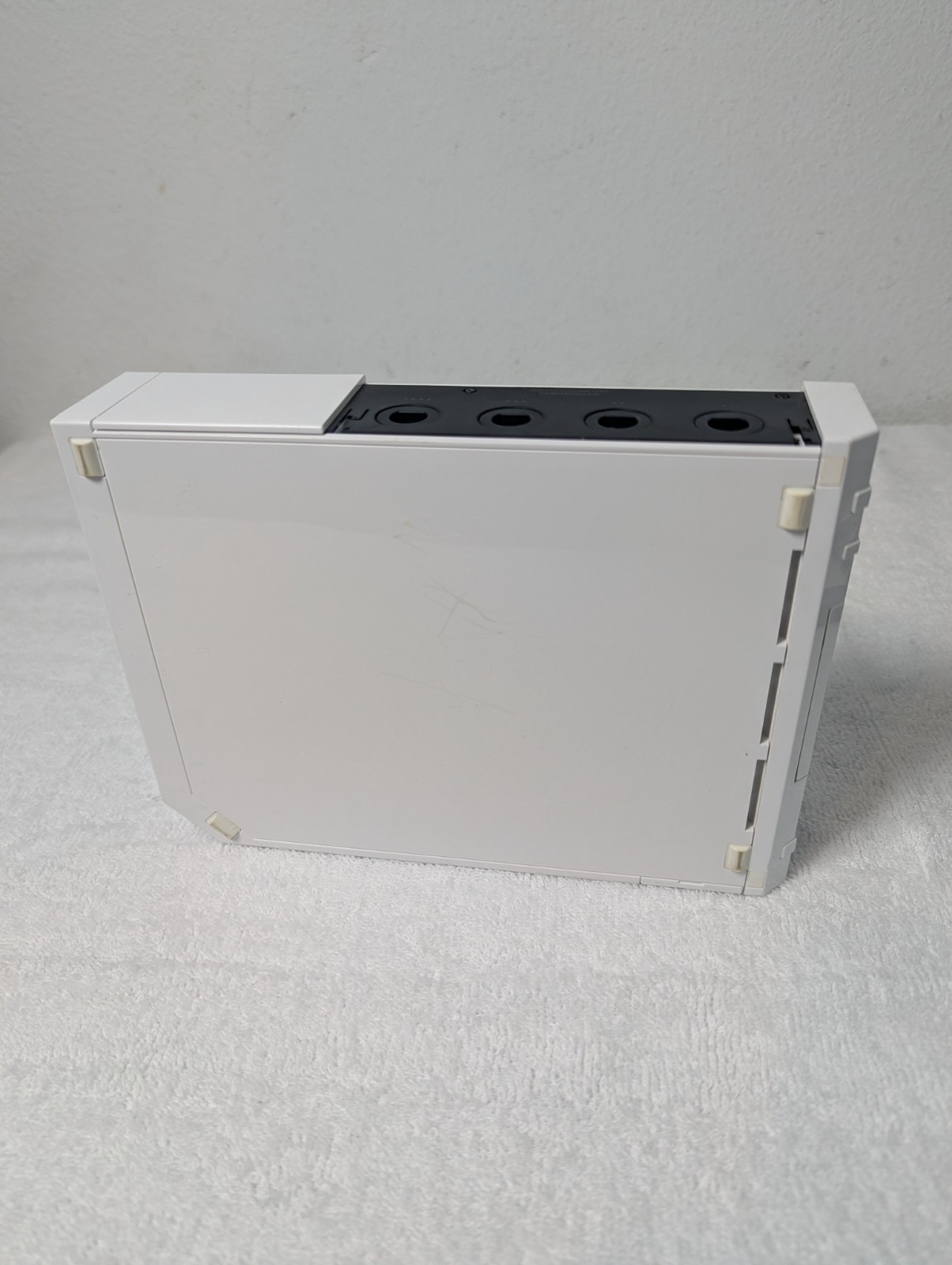 Nintendo Wii White Console RVL-001 Bundle 1 Controller, Sensor, Cords Tested