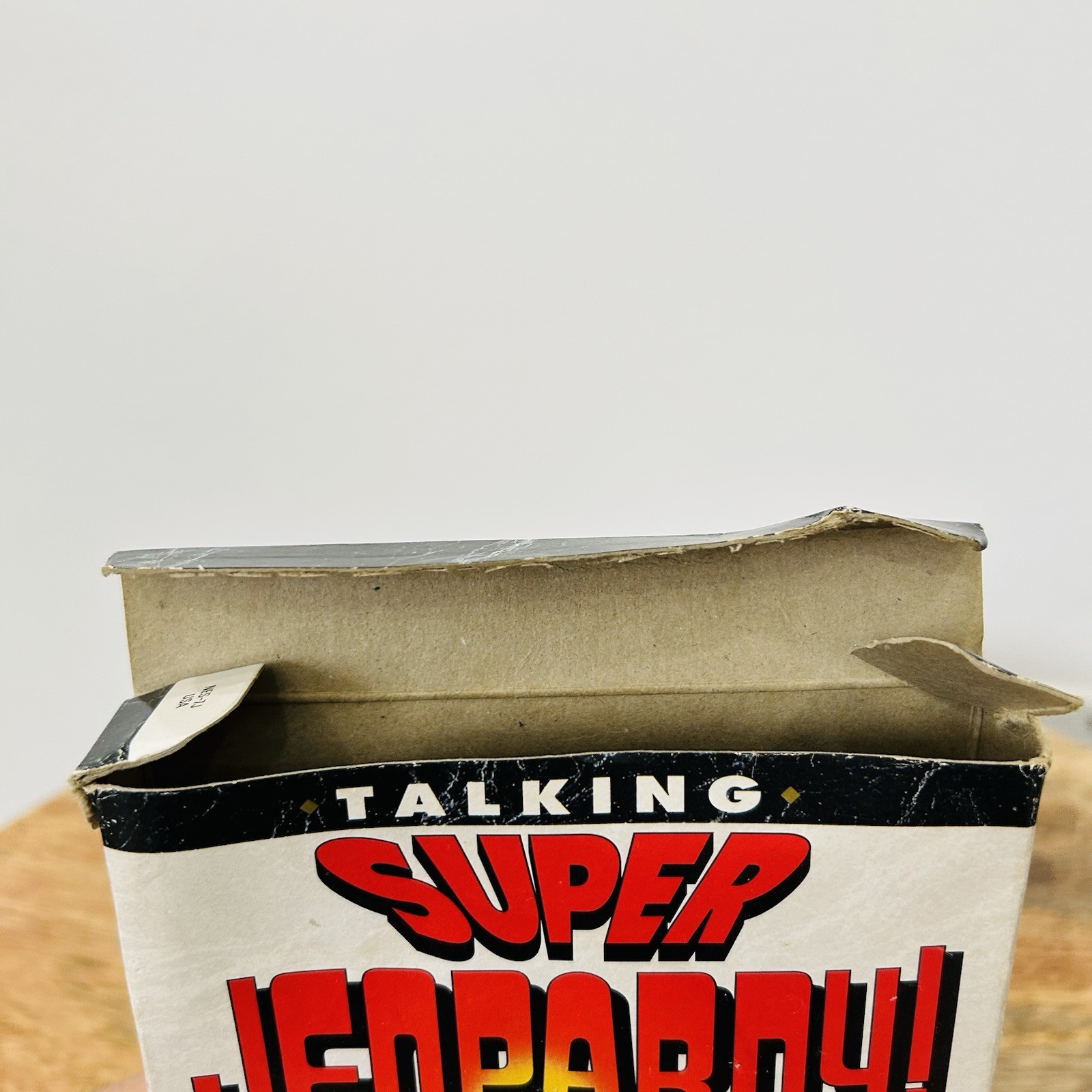 Talking Super Jeopardy NES Good Condition Vintage Collectible In Box