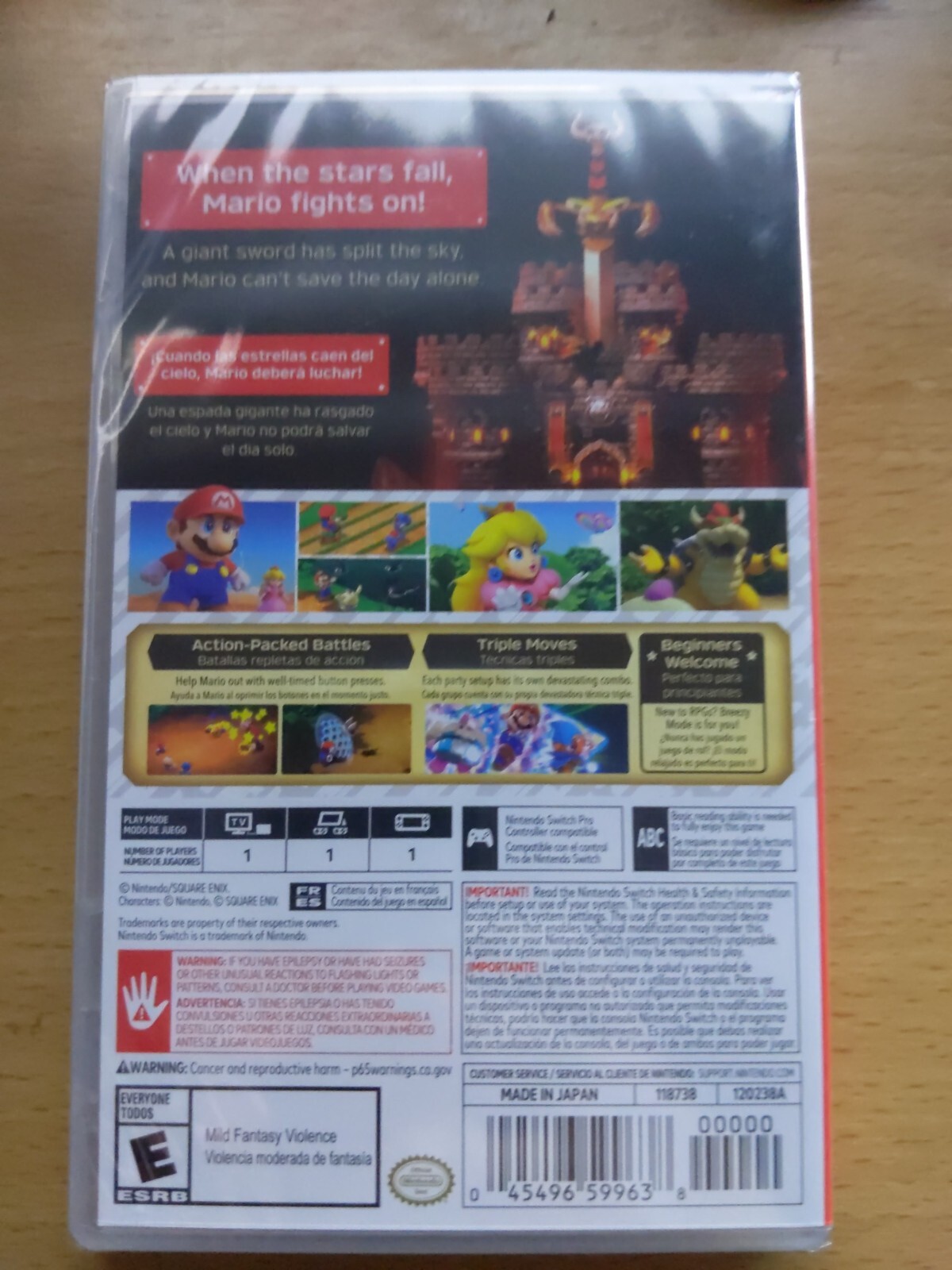Super Mario Bros RPG – Nintendo Switch
