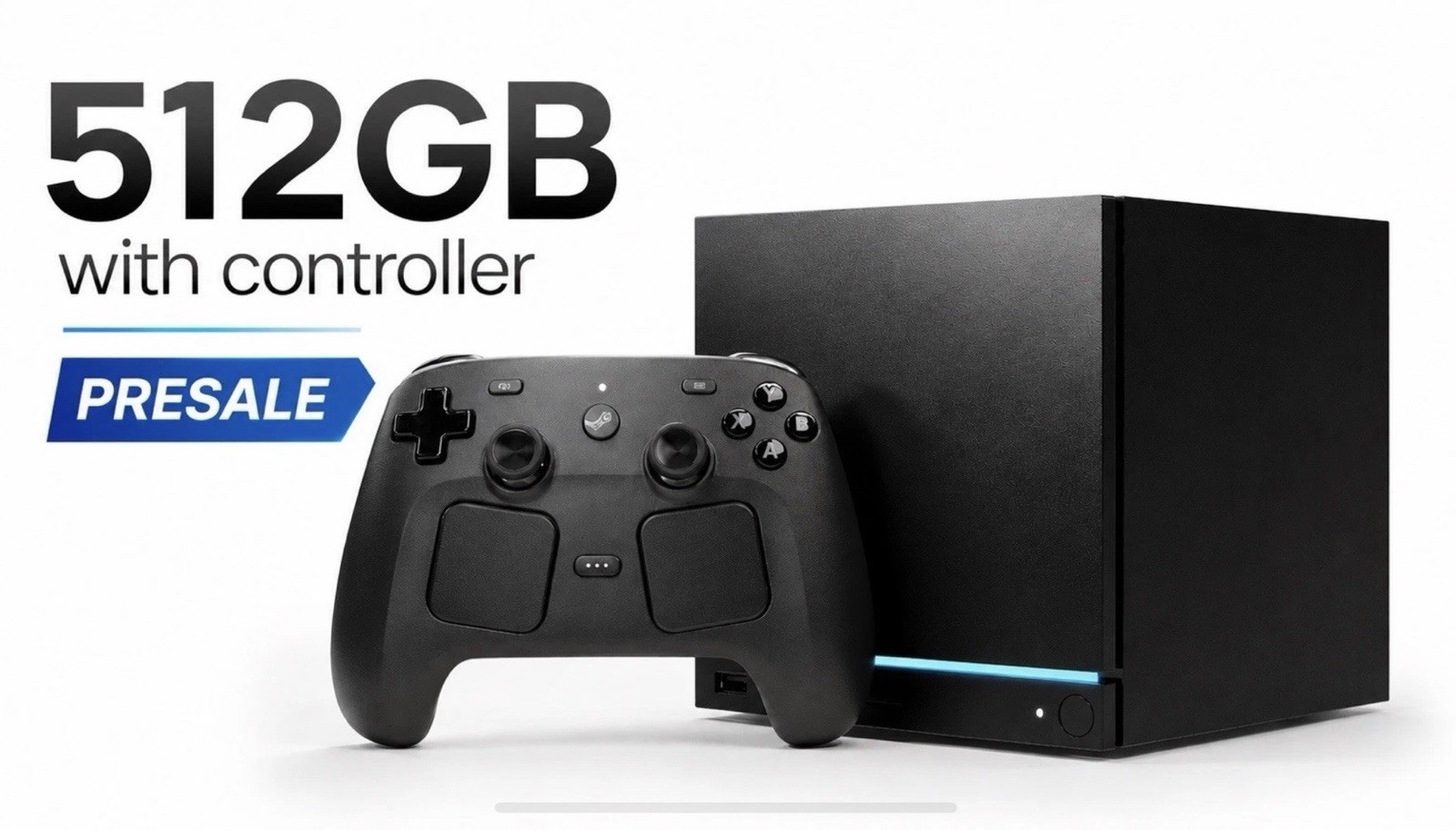 Steam Machine 512GB with Controller – Already Ordered – Ships in 5 days