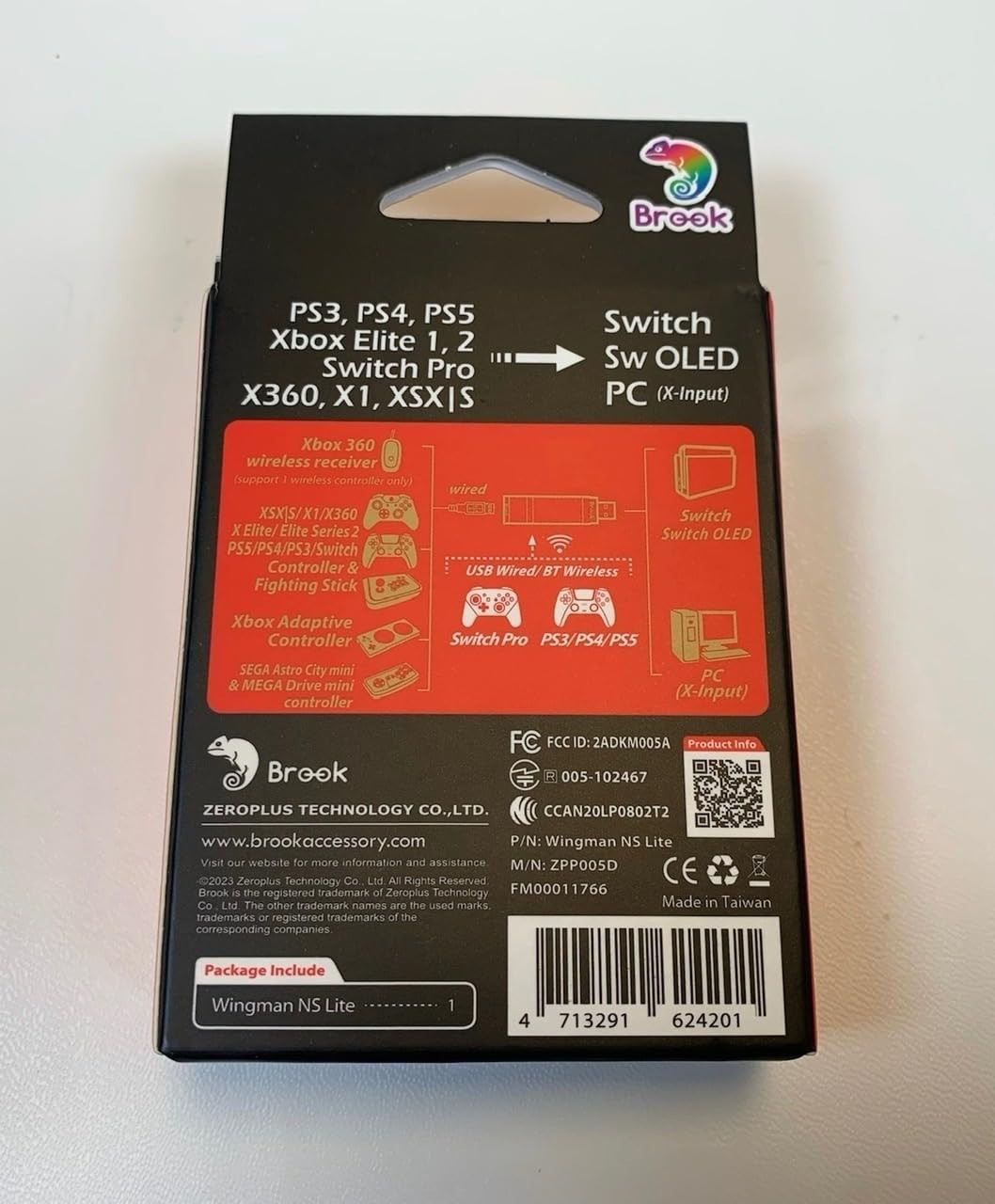 Brook Wingman NS Lite Converter: Support NS Pro Controllers on NS, NS 2 & Xbox