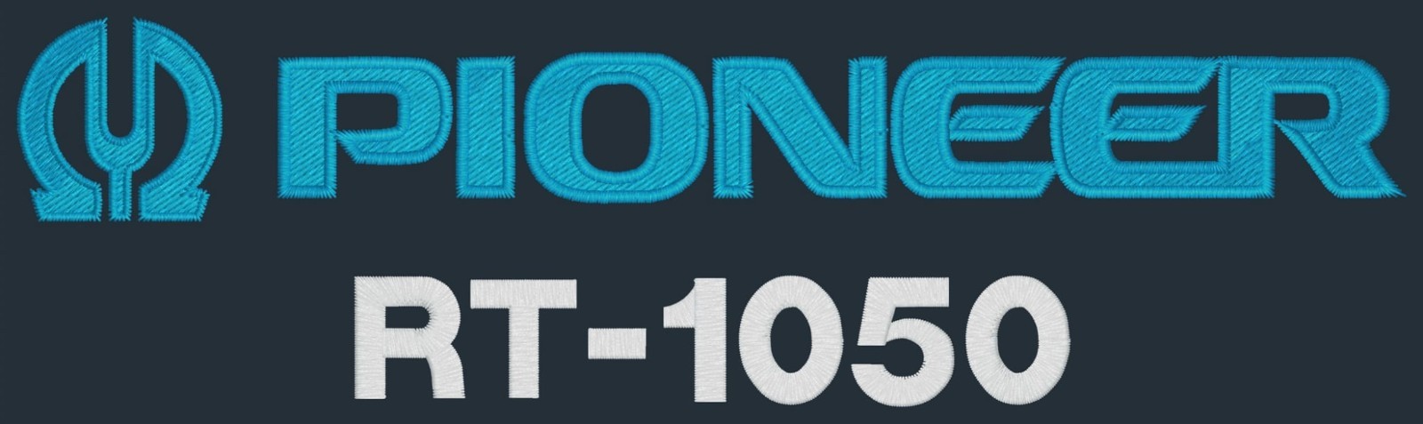 Pioneer RT-1050 (with reels on) Signature Series Dust Cover