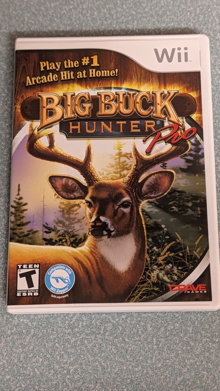 Big Buck Hunter Pro (Nintendo Wii, 2010) CiB With Manual Tested