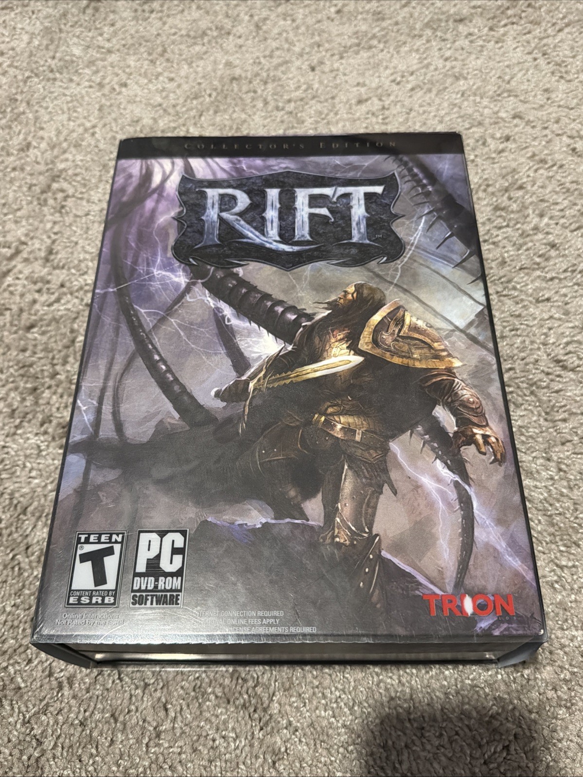Rift: Collector’s Edition (PC, 2011) Trion – Open Box Complete Set