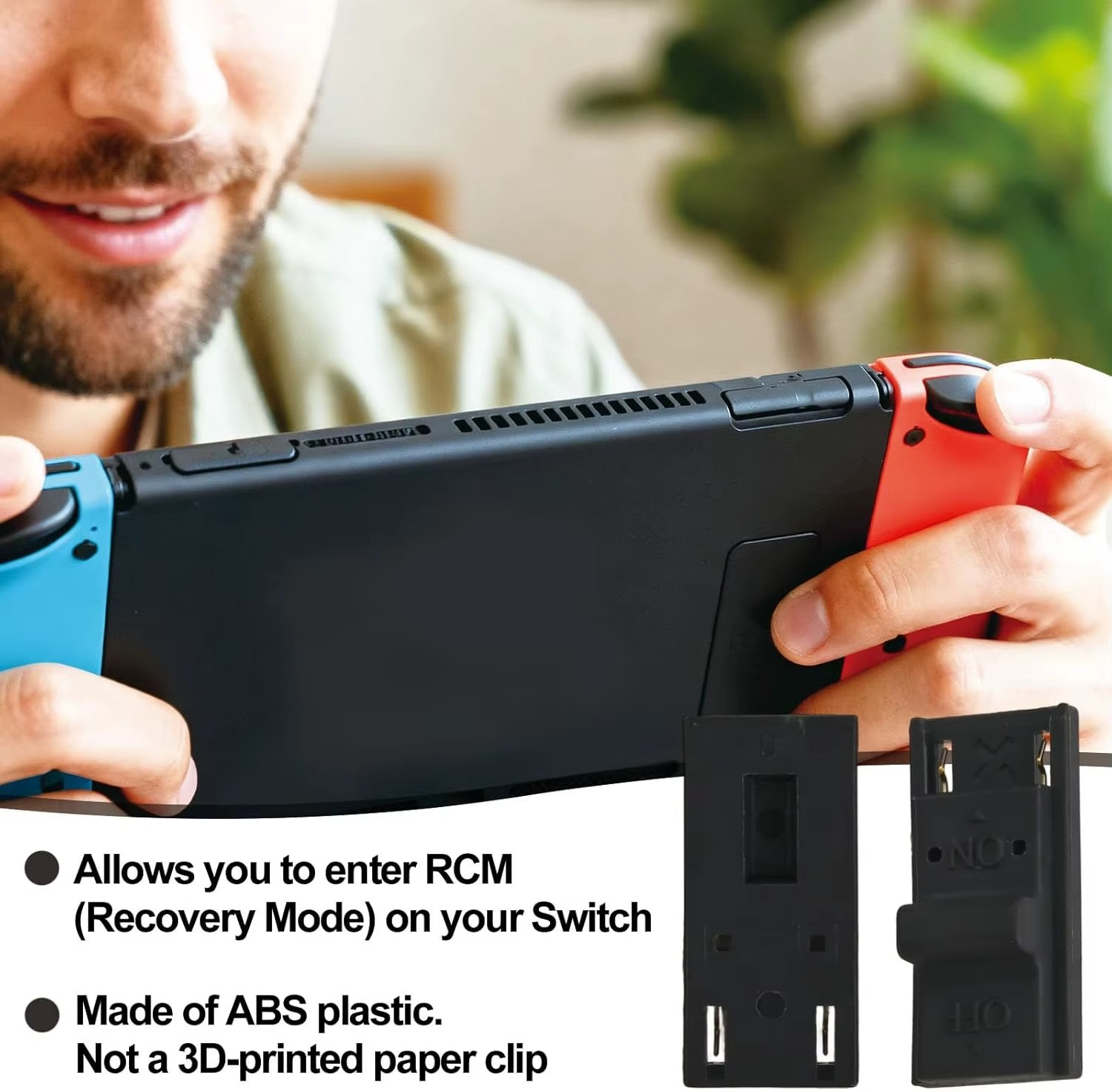 RCM Tool Clip Short Circuit Jig Dongle For Nintendo Switch Loader Recovery Mode