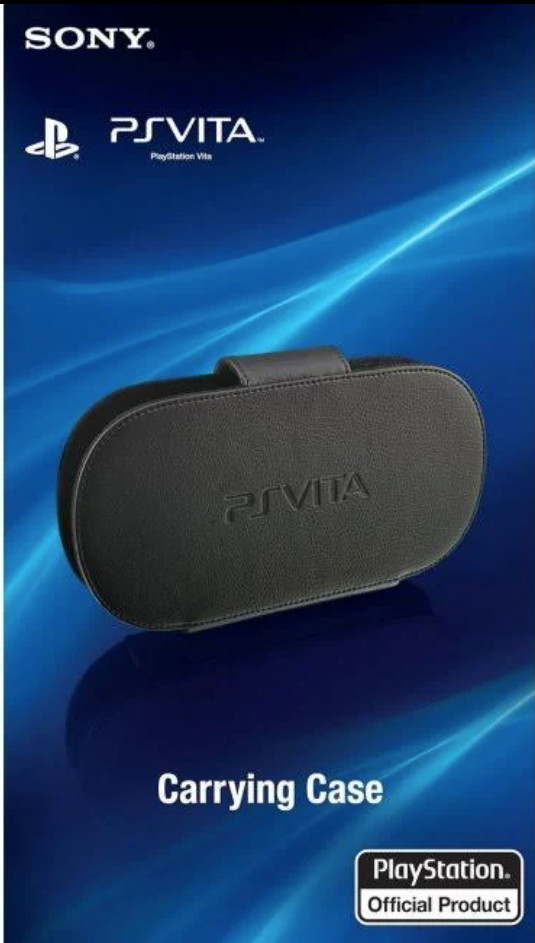 PlayStation Vita Carrying Case For PS Vita Black Protective 22072 Brand New