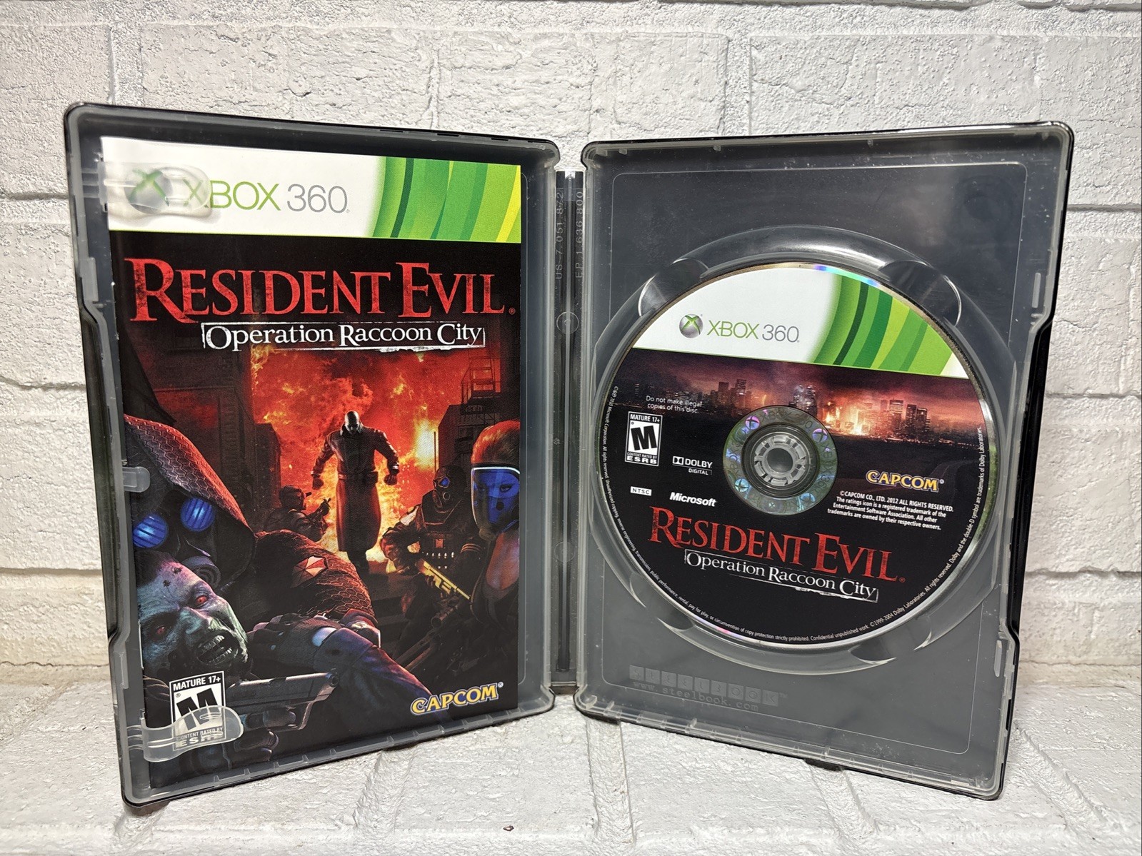 Resident Evil Operation Raccoon City Special Edition Microsoft Xbox 360 Complete