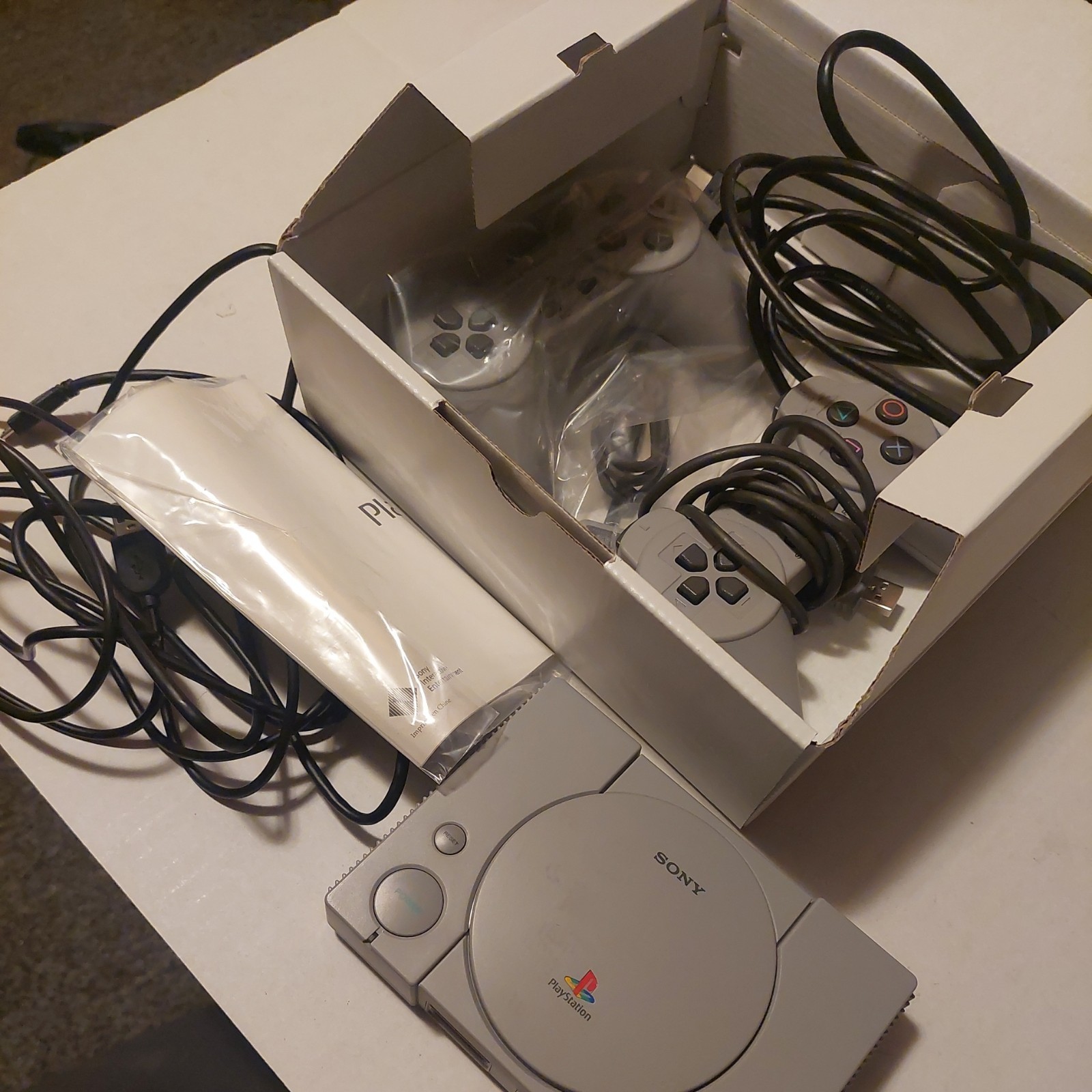 Sony PlayStation Classic Microconsole Gray USB Console Platform Model – Open Box