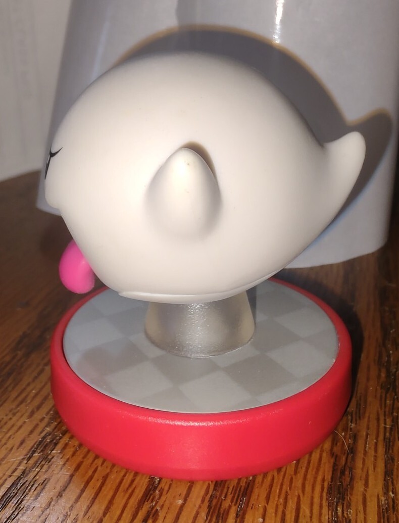 Boo Amiibo Super Mario Bros Series Nintendo Figure GLOW IN DARK