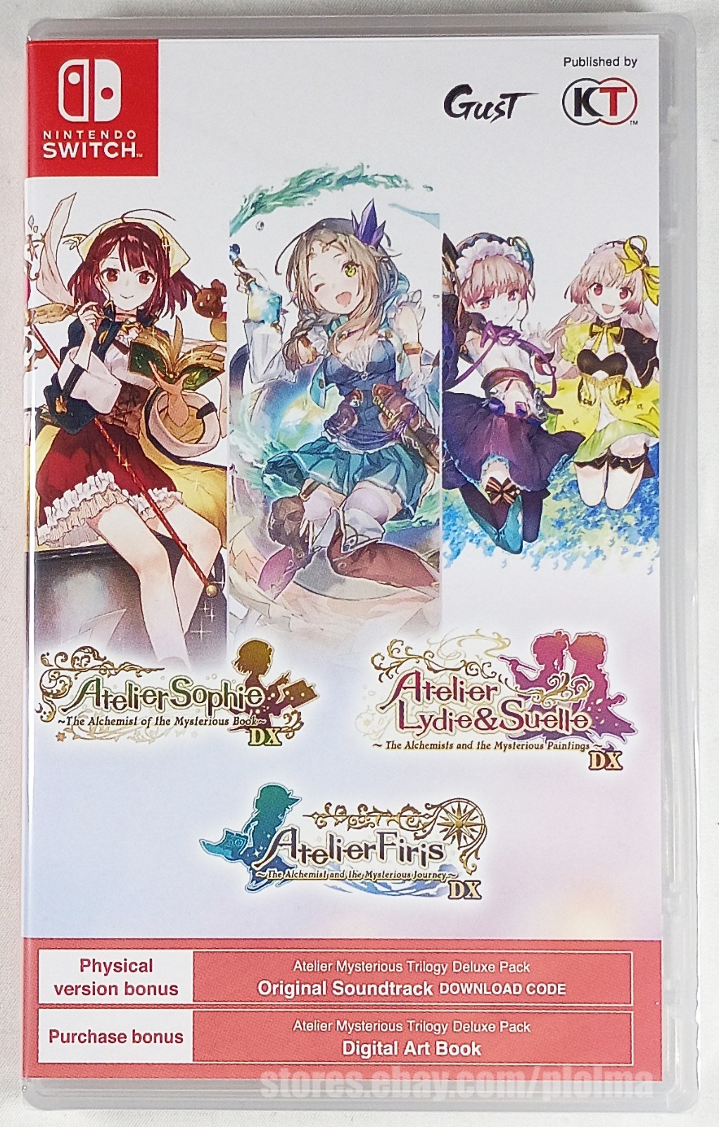 ATELIER MYSTERIOUS TRILOGY New NINTENDO SWITCH Game ASIA Import US Seller Sophie
