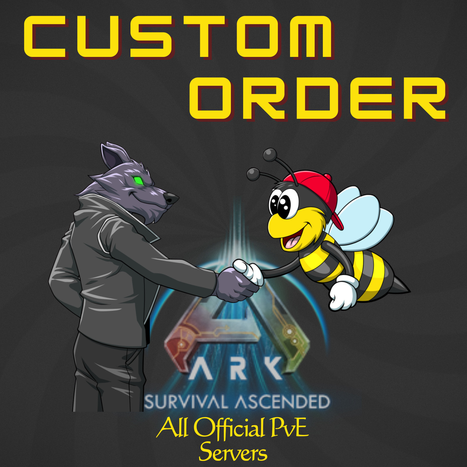 Ark Ascended PvE Custom Order Tell us what you need, read description