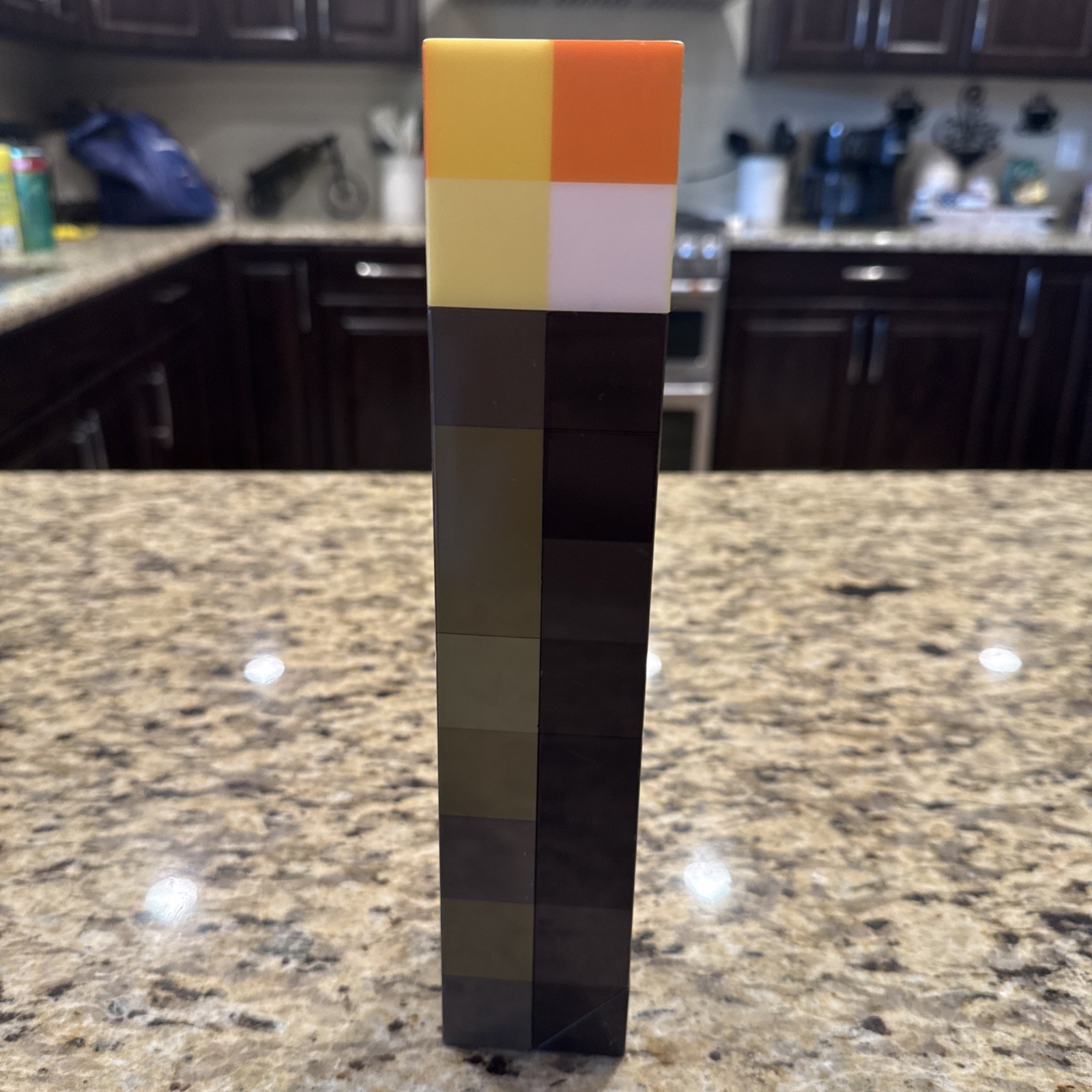 Minecraft Light-Up Torch Wall Mount Lamp – ThinkGeek Mojang – kids cave (T010)