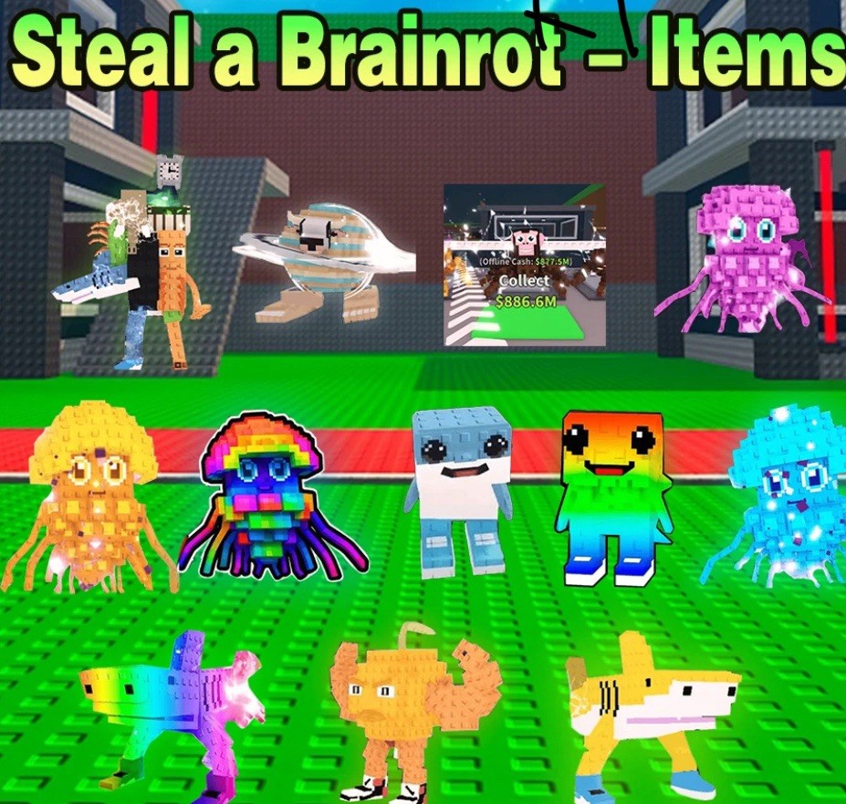 *RARE* STEAL A BRAINROT SECRETS AND BRAINROT GODS⚡️FAST DELIVERY ⚡️🚚📦