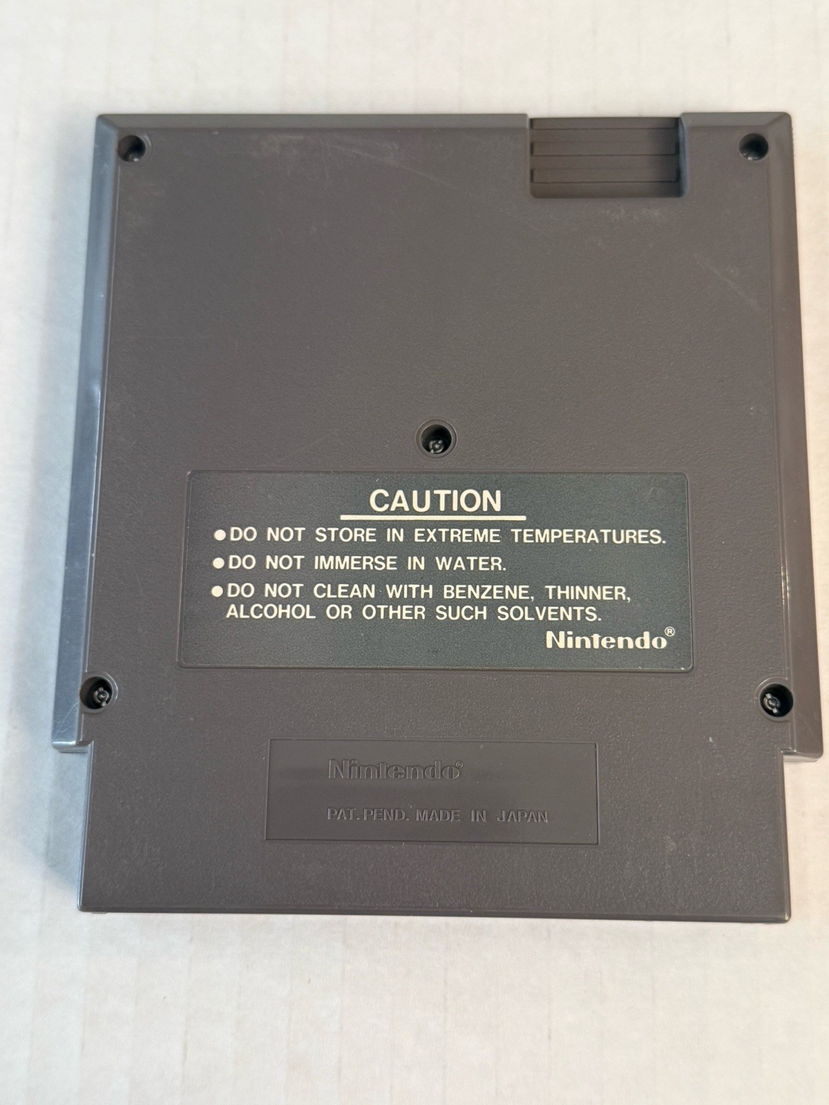 Wild Gunman 5 Screw (Nintendo NES, 1985) Game Cart Only Tested Authentic