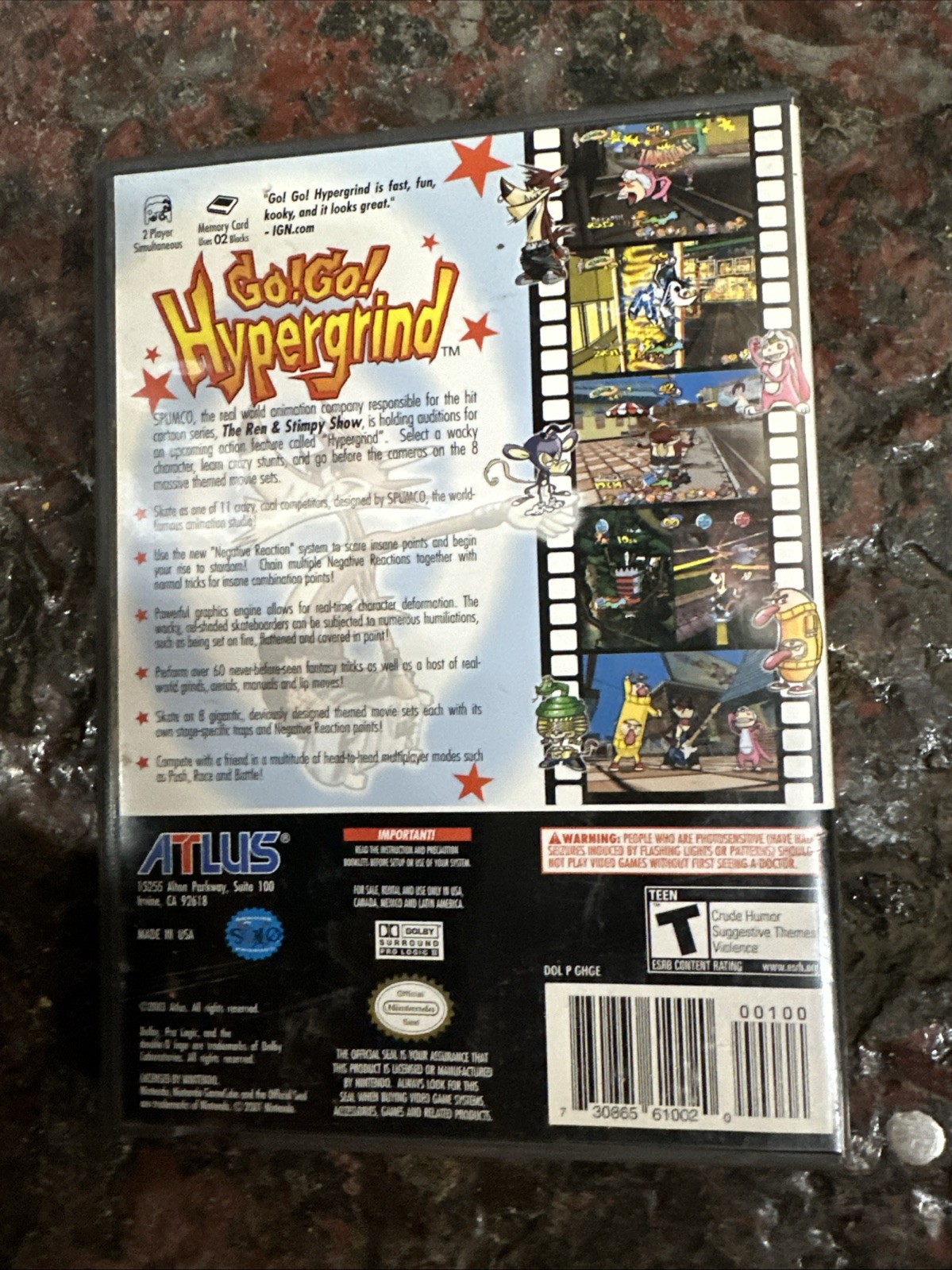 Go! Go! Hypergrind (Nintendo GameCube, 2003)