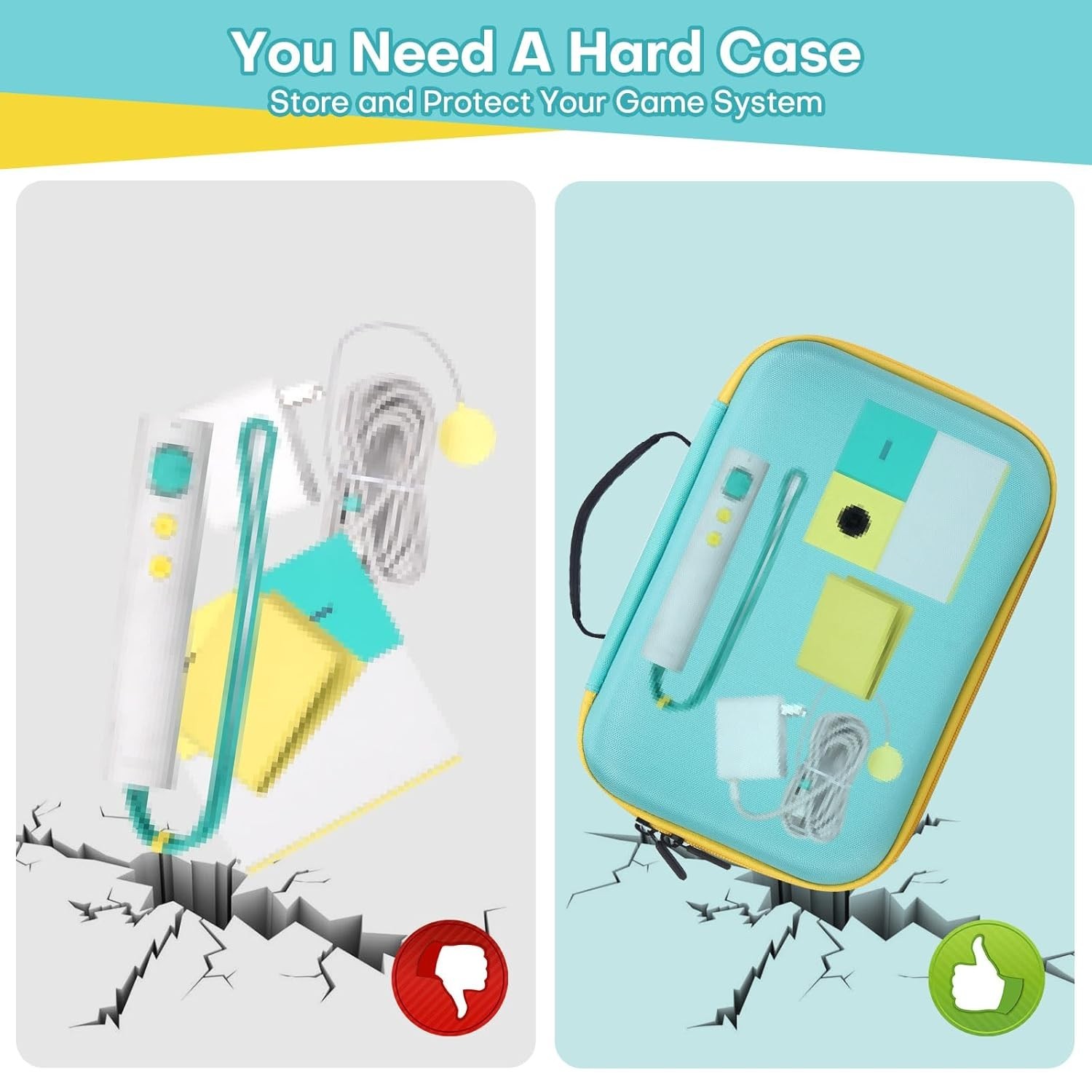 Protective Teal Case for Nex Playground – Shockproof, Lightweight & Portable