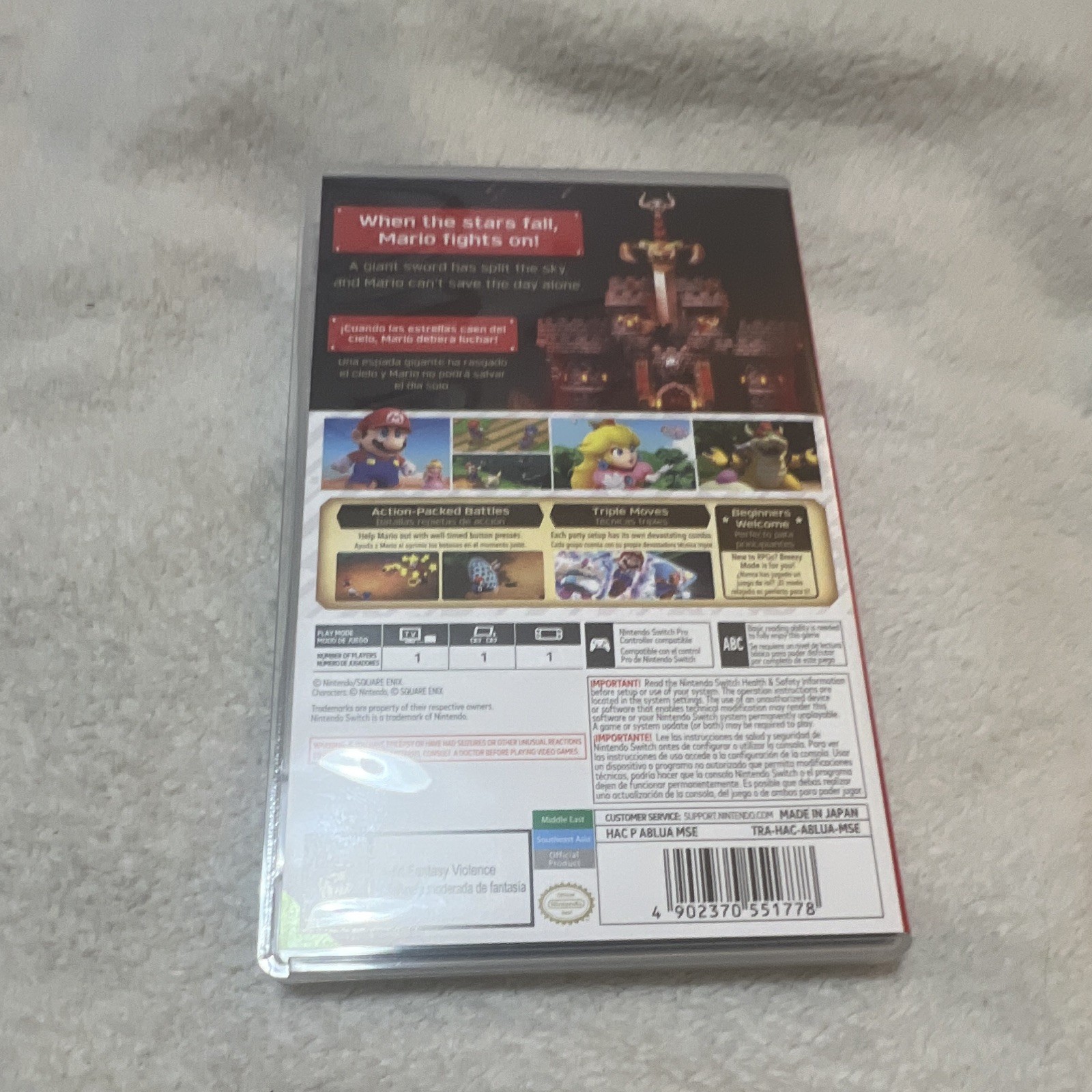 Super Mario Bros RPG (Nintendo Switch) Tested – Free Shipping