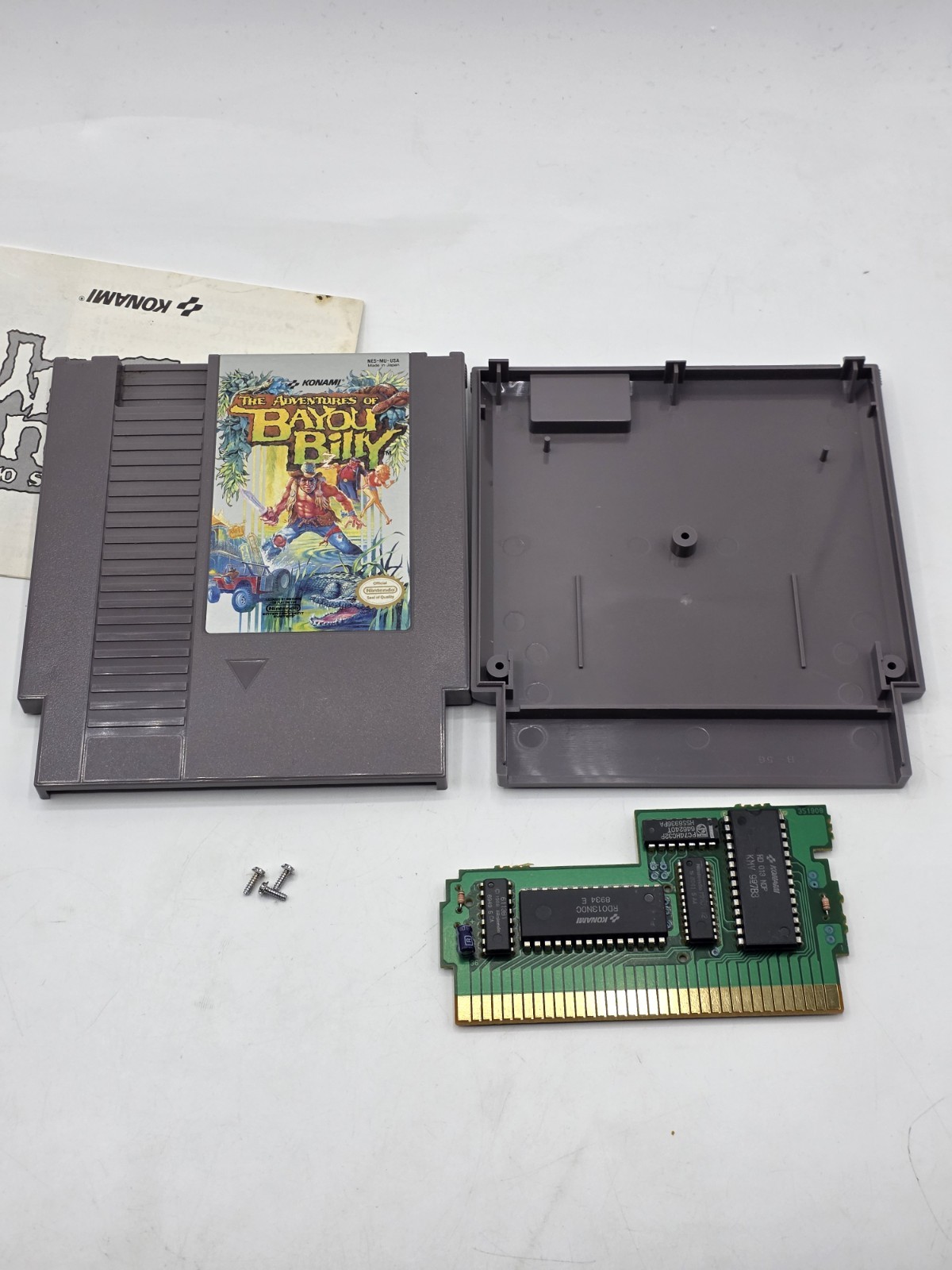 Adventures of Bayou Billy Nintendo NES 1989 CIB w/Manual Tested Oval Seal