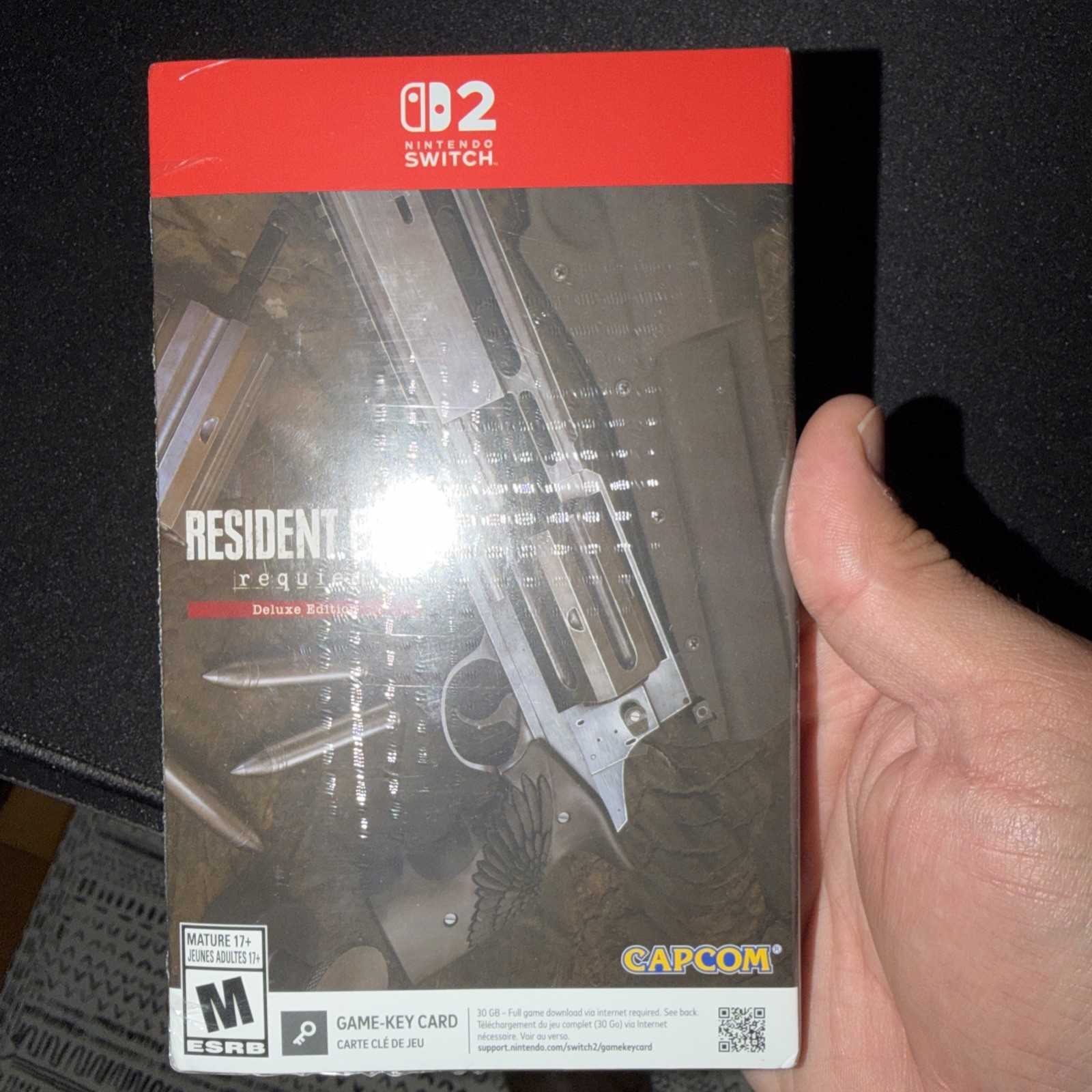 Resident Evil Requiem Deluxe Edition Steelbook (Game-Key Card) Nintendo Switch 2