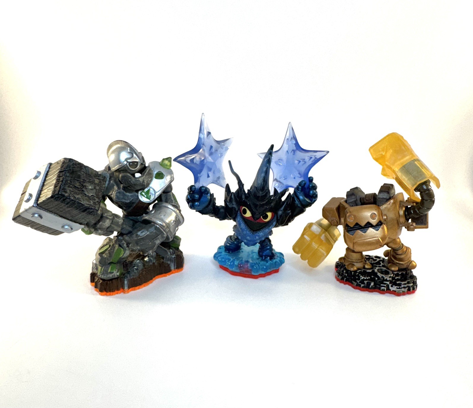 Skylanders Trap Team Lot Crusher Jawbreaker Lob-Star Tested Working