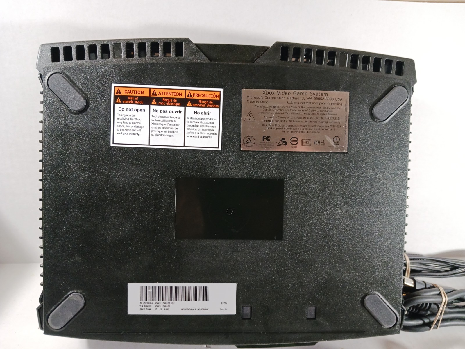 Original Xbox Console Bundle Not Reading Disks Consistently Disk Error Lot Wear